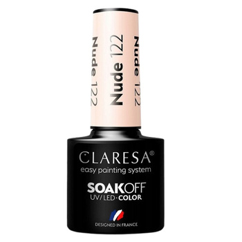 Claresa Lakier Hybrydowy Nude 122 5g