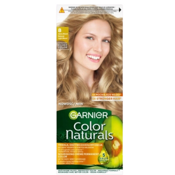 Garnier Color Naturals Crème Farba Do Włosów 8 Jasny Blond