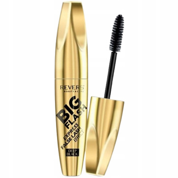 Revers Big Flash False Lash Pogrubiający Tusz Do Rzęs Deep Black 12ml