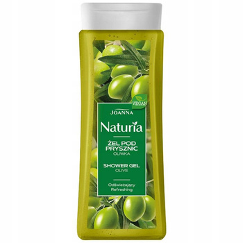 Joanna Naturia Odświeżający Żel Pod Prysznic z Ekstraktem Oliwkowym 300ml