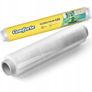 Comforte Folia Spożywcza Transparentna Gastronomiczna Do Żywności Rolka 20m
