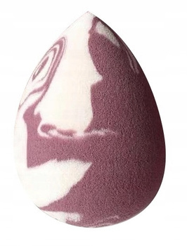 Blending Sponge Beauty Gąbeczka Marmurkowa Biało Fioletowa Blender