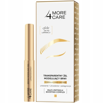 More4Care Długotrwały Transparentny Żel Do Brwi Modelująco Utrwalający 8ml