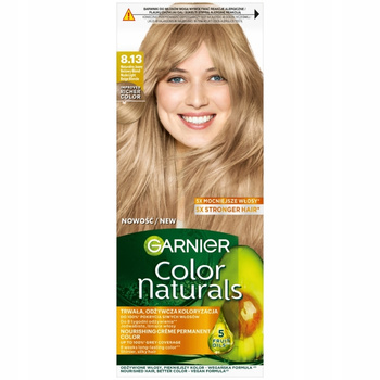 Garnier Color Naturals Trwała Farba Do Włosów 8.13 Naturalny Jasny Blond
