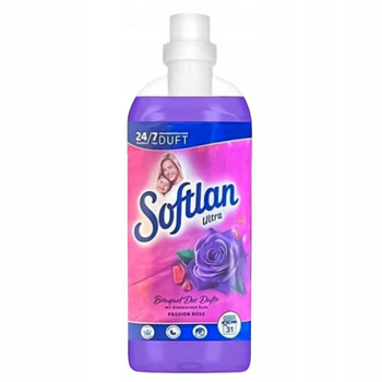Softlan Ultra Rose Skoncentrowany Płyn Do Płukania Tkanin Różany 650ml