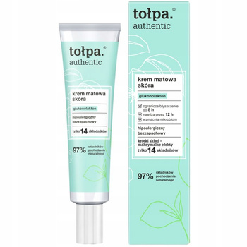 Tołpa Authentic Nawilżający Krem Do Twarzy Regulujący Nadmiar Sebum 40ml