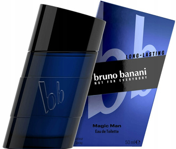 Bruno Banani Magic Man EDT Woda Toaletowa Męska Woń Dżinu 50ml