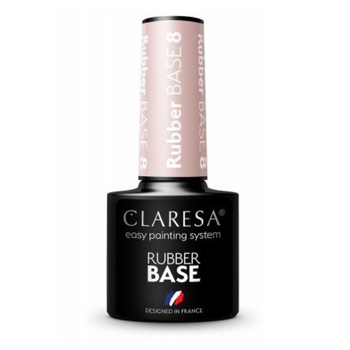 Claresa Rubber Base Baza Kauczukowa Hybrydowa 8