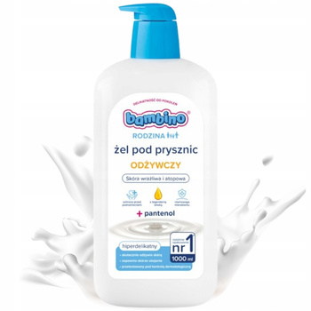 Bambino Rodzina Kremowy Żel Pod Prysznic Dorośli Dzieci 3+ Odżywczy 1000ml