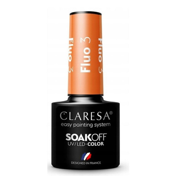 Claresa Lakier Hybrydowy Fluo 3 5g