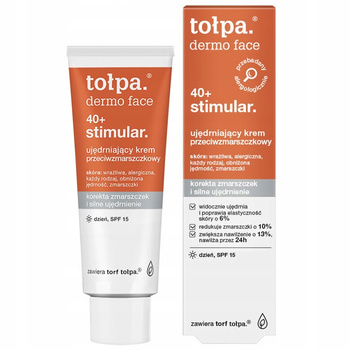 Tołpa Dermo Face 40+ Stimular Silnie Ujędrniający Krem Do Twarzy SPF15 40ml