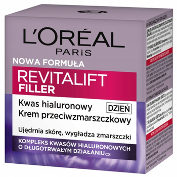 Loreal Revitalift Filler Przeciwzmarszczkowy Krem Do Twarzy Na Dzień 50 ml