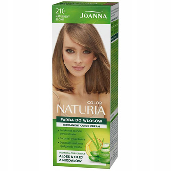 Joanna Naturia Color Nawilżająca Farba Do Włosów Aloes 210 Naturalny Blond