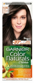 Garnier Color Naturals 4.00 Głęboki Ciemny Brąz