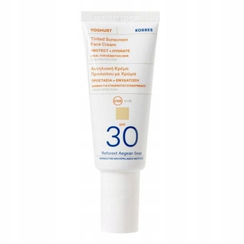 Korres Yoghurt Koloryzujący Krem Ochronny SPF30