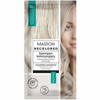 Marion Recolored Szamponetka Szampon Koloryzujący 10.1 Platynowy Blond