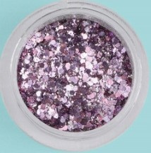 Hi Hybrid Pyłek do Paznokci Pink Glitter Drobiny