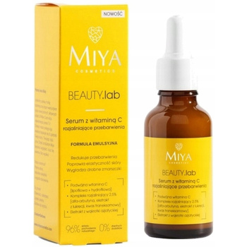 Miya Beauty Lab Rozjaśniające Odbudowujące Serum Do Twarzy Witamina C 30ml