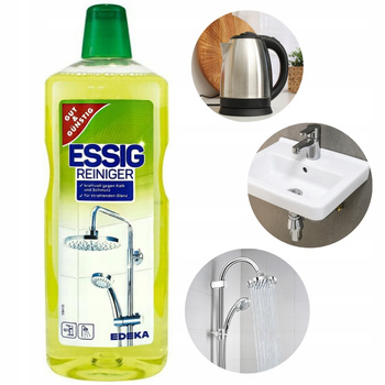 G&G Essig Reiniger Uniwersalny Płyn Do Czyszczenia z Octem Odkamieniacz 1L