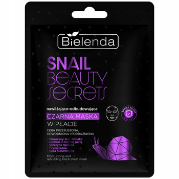 Bielenda Snail Beauty Secrets Nawilżająco Odbudowująca Maska w Płacie 1szt