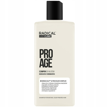 Radical Hair Clinic Pro Age Szampon Do Włosów Dojrzałych Farbowanych 300ml
