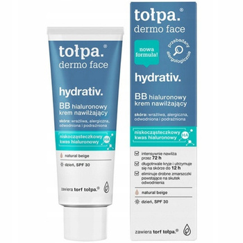 Tołpa Dermo Face Hydrativ Lekki Krem BB Do Twarzy SPF30 Natural Beige 40ml