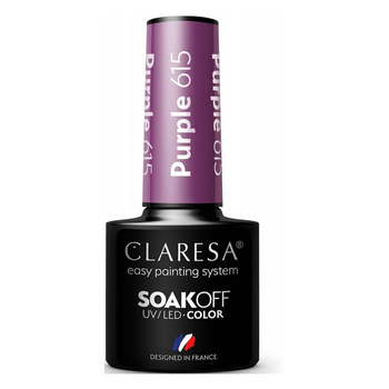 Claresa Lakier Hybrydowy Purple 615 5g