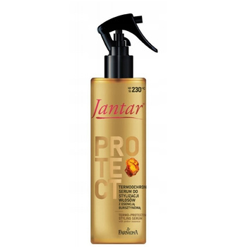 Jantar Spray Termoochrona Serum Do Stylizacji Włosów z Bursztynem 200ml