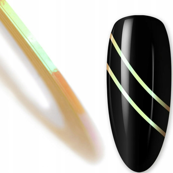 Nitka Tasiemka Do Zdobień Paznokci nr 11 Yellow Lemon Zółty Cytrynowy