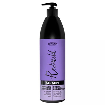 Joanna Professional Keratin Odżywka Odbudowująca Włosy Osłabione 1000ml