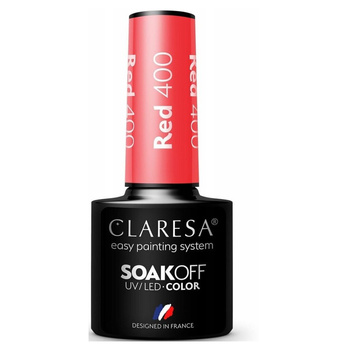 Claresa Lakier Hybrydowy Red 400 5g