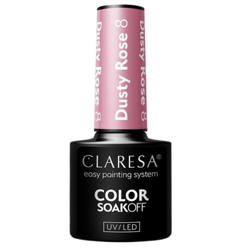 Claresa Lakier Hybrydowy Dusty Rose 8 5g