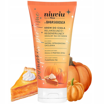 Niuviu x Babasierzuca Pumpkin Time Regenerujący Krem Do Ciała Dyniowy 200ml