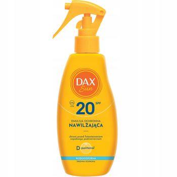 Dax Sun Wodoodporna Emulsja Do Ciała z D-Pantenolem SPF 20 Spray 200ml