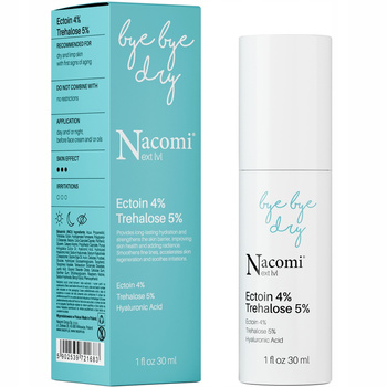 Nacomi Next Level Serum Ektoina 4% Trehaloza 5% Nawilża Cera Sucha 30ml