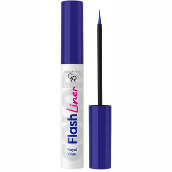 Golden Rose Flash Liner Kolorowy Eyeliner w Płynie Niebieski 104 Royal Blue
