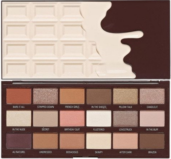 Makeup Revolution Paleta Cieni Nudes Chocolate