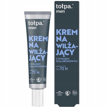 Tołpa Men Nawilżający Krem Do Twarzy Dla Mężczyzn Kwas Hialuronowy 40ml