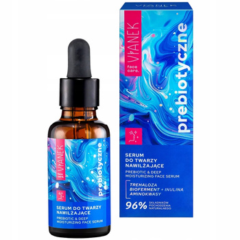 Vianek Prebiotyczne Nawilżająco Regenerujące Serum Do Twarzy Trehaloza 30ml