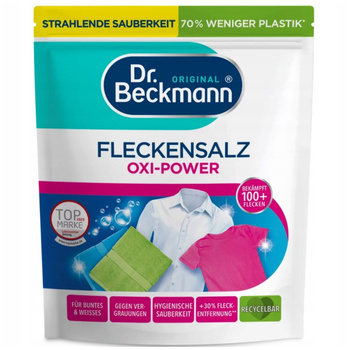 Dr. Beckmann Oxi Power Odplamiacz Sól Odplamiająca Do Tkanin Ubrań 400g