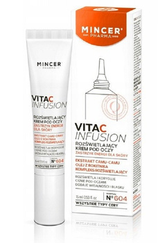Mincer Rozświetlający Krem Pod Oczy Vita C Infusion 604 15ml