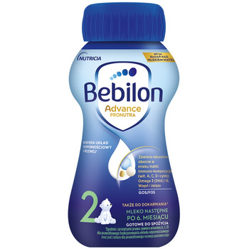 Bebilon 2 Advance Pronutra Mleko Następne Po 6 Miesiącu 200ml