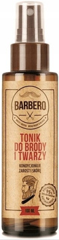 Barbero Łagodny Tonik do Włosów Brody Twarzy 100ml
