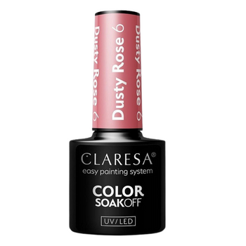 Claresa Lakier Hybrydowy Dusty Rose 6  5g