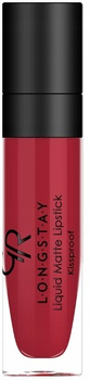 Golden Rose Longstay Matte Lipstick Matowa Pomadka w P艂ynie Do Ust 30