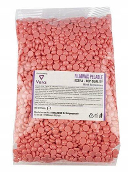 Dimax Wosk Do Depilacji  Bezpaskowy Różany Granulki 500g