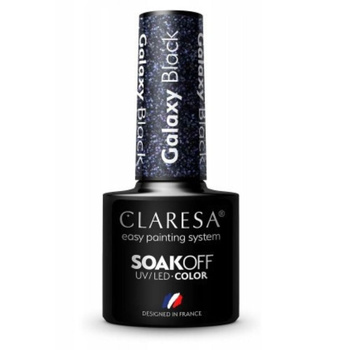 Claresa Lakier Hybrydowy Galaxy Black 5g