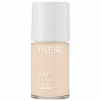 Paese Long Cover Lekki Podkład Do Twarzy z Jedwabiem 02N Light Beige 30ml