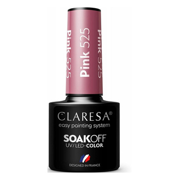 Claresa Lakier Hybrydowy Pink 525 5g
