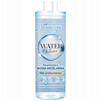 Bielenda Water Balance Nawilżająca Woda Micelarna Do Demakijażu Skóry 400ml